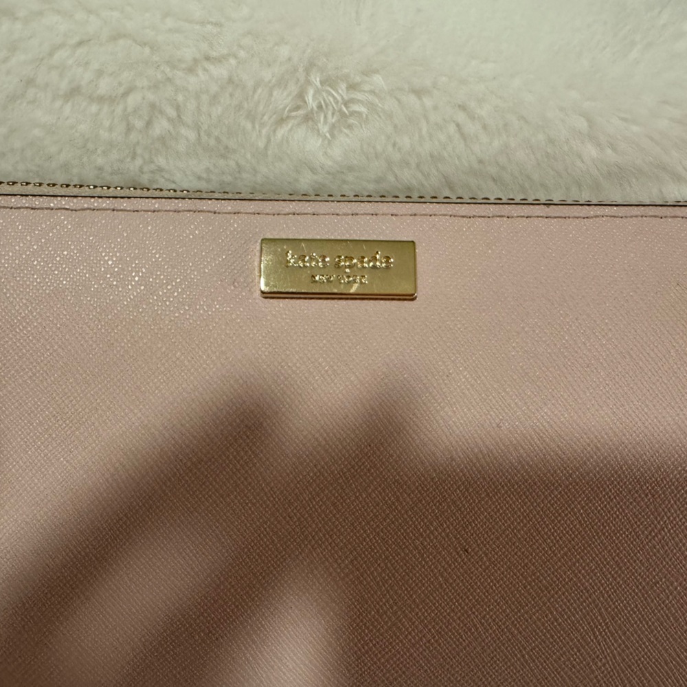 Kate Spade New York Laurel Way Neda Saffiano Leather Zip Around Wallet - Picture 2 of 8